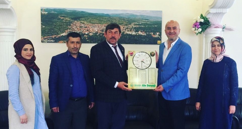 DOĞANHİSAR İLÇE BELEDİYE BAŞKANI ABDULLAH KOÇ BEY´E ZİYARET 