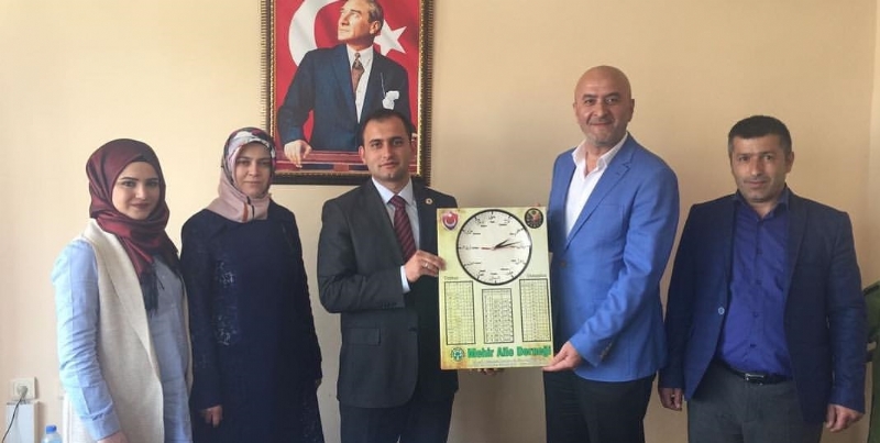 DOĞANHİSAR BELEDİYESİ KAYMAKAMI ABDÜLKEREM ABBASOĞLU BEY´E ZİYARET 