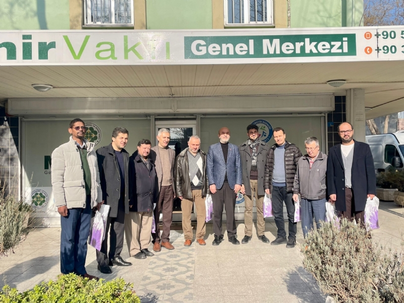 MÜTEVELLİ HEYET BAŞKANIMIZA MAKAMINDA ZİYARET..! 