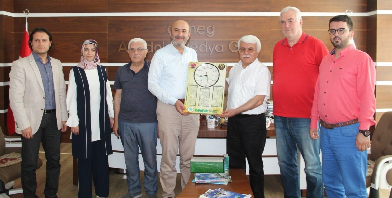 KON TV´YE 25. YILI HAYIRLI OLSUN ZİYARETİNDE BULUNDUK 