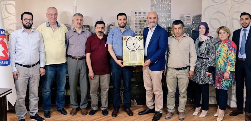GENÇ MEMURSEN GENEL BAŞKANI EYÜP BEYHAN BEY´E ZİYARET 