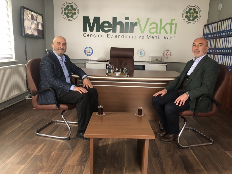 MÜTEVELLİ HEYET BAŞKANIMIZA MAKAMINDA ZİYARET..! 