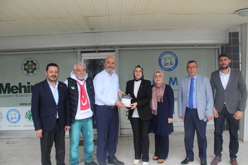 MÜTEVELLİ HEYET BAŞKANIMIZA MAKAMINDA ZİYARET..! 