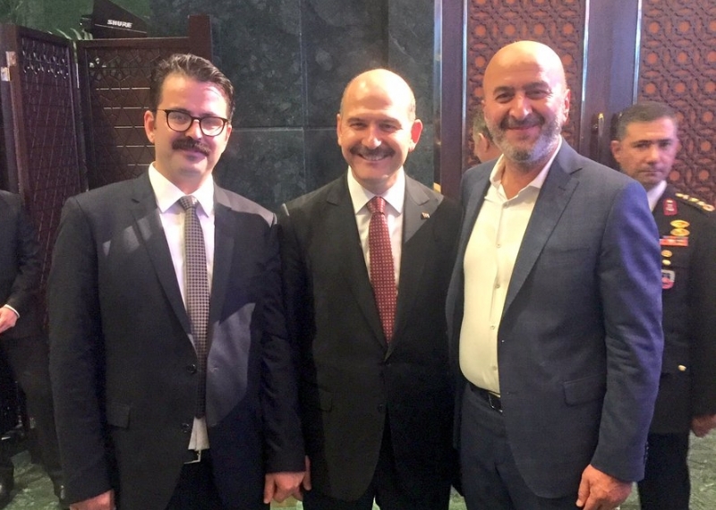 CUMHURBAŞKANLIĞI RESEPSİYONUNDAN SÜLEYMAN SOYLU BEY İLE GECENİN ANISINA 