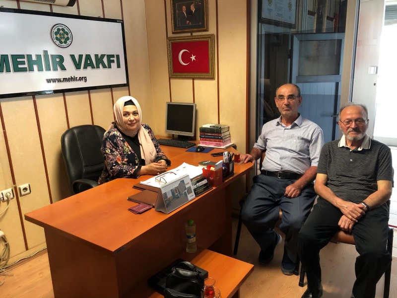 VAKIF GENEL MÜDÜRÜMÜZE MAKAMINDA ZİYARET.. 