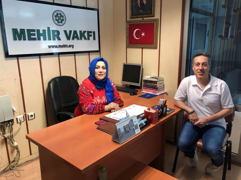 VAKIF GENEL MÜDÜRÜMÜZE MAKAMINDA ZİYARET.. 