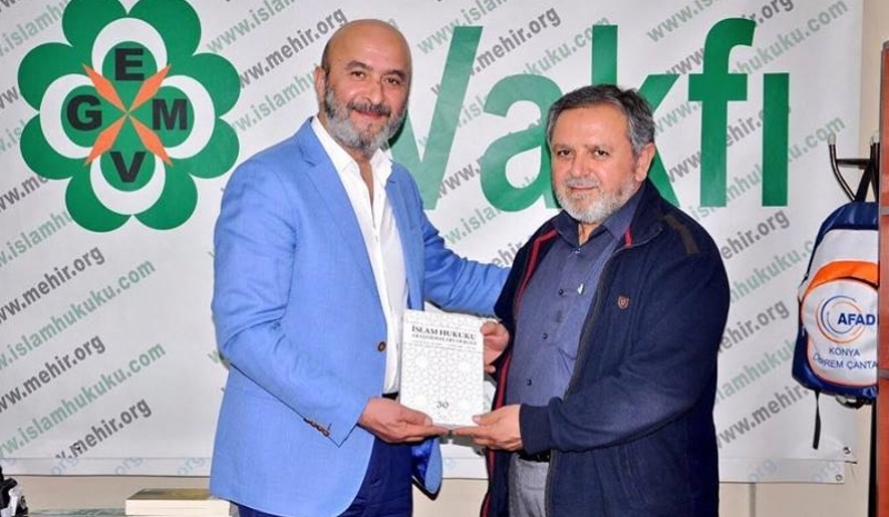 KONEVİ DERNEĞİ ONURSAL BAŞKANI RAMAZAN SÖNMEZ BEY´DEN VAKFIMIZA ZİYARET 