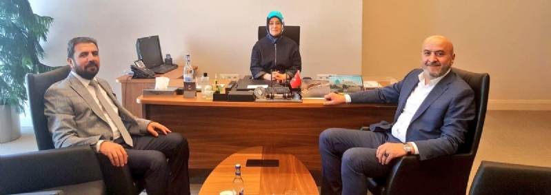 CUMHURBAŞKANLIĞI BAŞDANIŞMANI GÜLAY SAMANCI HANIMEFENDİ İLE İSTİŞARE 