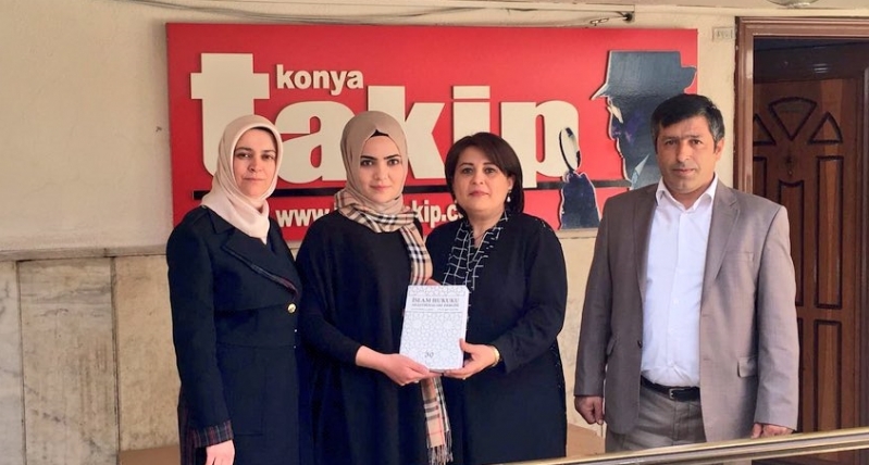 VAKIF GENEL MÜDÜRÜMÜZ VE YARDIMCILARINDAN KONYA TAKİP GAZETESİNE ZİYARE 