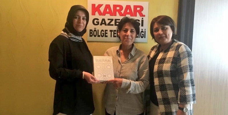VAKIF GENEL MÜDÜRÜMÜZ VE YARDIMCILARINDAN KARAR GAZETESİNE ZİYARET 