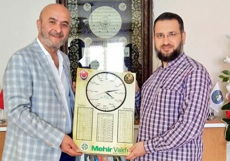 MÜT. HYT. BŞK´MIZ´DAN ENDER GENÇLİK DERNEĞİ GENEL BAŞKANINA ZİYARET 