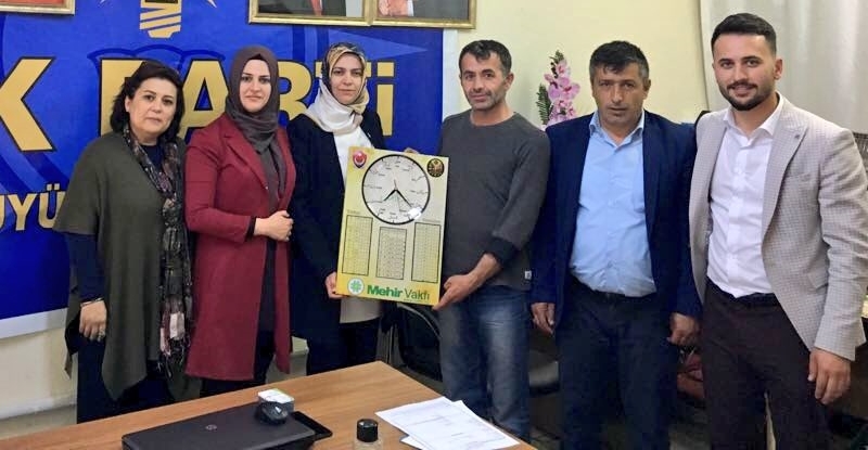 VAKIF GENEL MÜDÜRÜMÜZ VE YARDIMCILARINDAN AK PARTİ YALIHÜYÜK İLÇE BŞK. ZİYA 