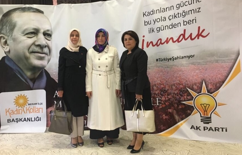 VAKIF GENEL MÜDÜRÜMÜZ VE YARD. AK PARTİ MERAM İ.K.K TANITIM TOP. KATILDILAR 