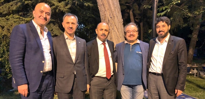 MÜT. HYT. BŞK´MIZ ASKON GNL. BŞK. HASAN ALİ CESUR BEY İLE BİRLİKTE.. 