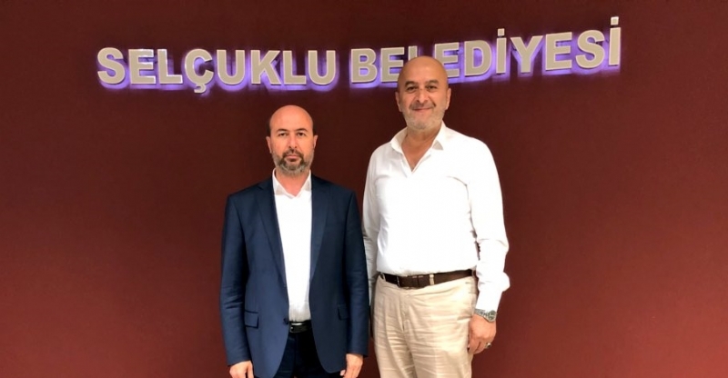 MÜT. HYT. BŞK´MIZIN SELÇUKLU BLD. BŞK. AHMET PEKYATIRMACI BEYE ZİYARETİ 