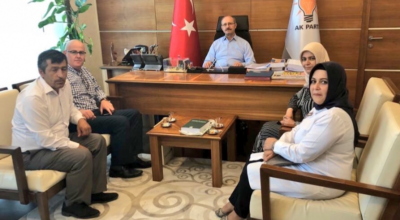 VAKIF GENEL MÜDÜRÜMÜZ VE YARDIMCILARI AHMET SORGUN BEYE ZİYARET ETTİ... 