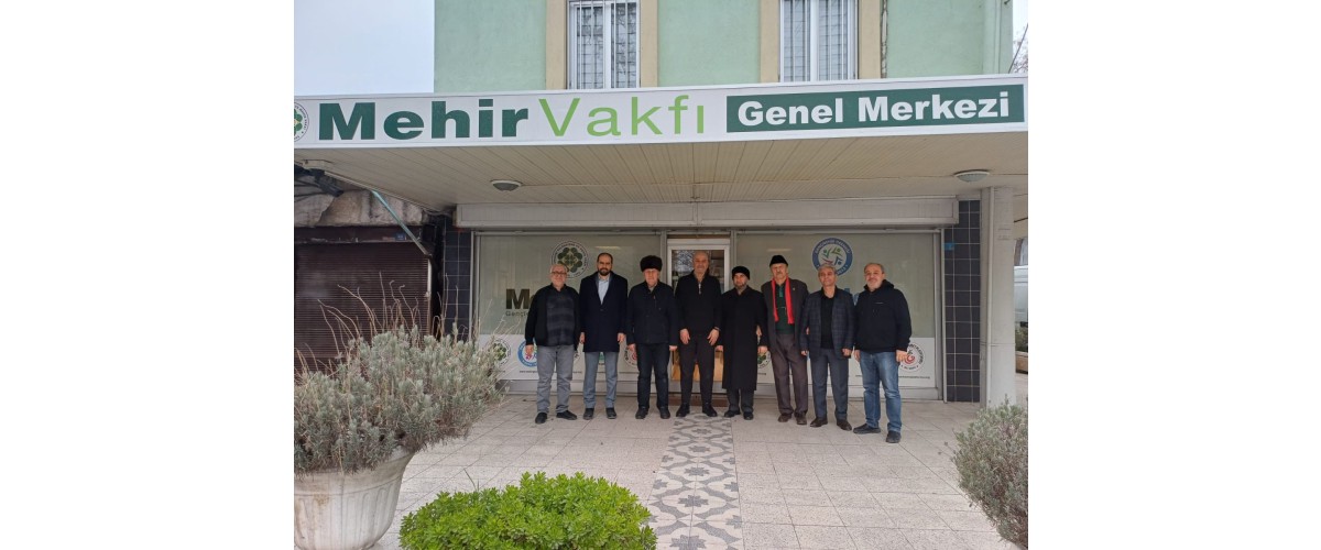 MÜTEVELLİ HEYET BAŞKANIMIZA MAKAMINDA ZİYARET...