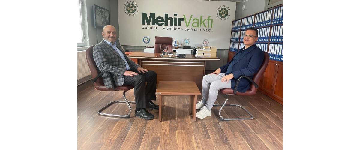MÜTEVELLİ HEYET BAŞKANIMIZA MAKAMINDA ZİYARET...