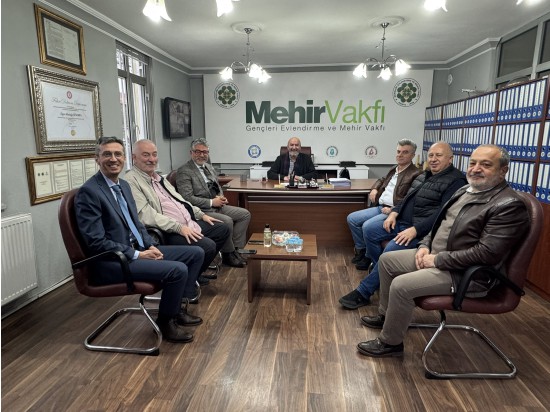 MÜTEVELLİ HEYET BAŞKANIMIZA MAKAMINDA ZİYARET...