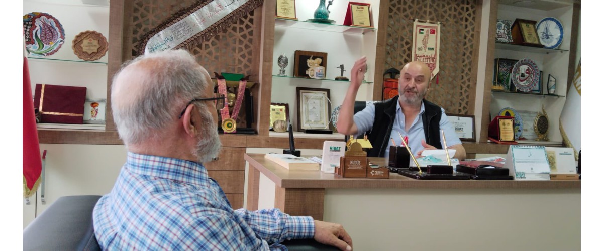 MÜTEVELLİ HEYET BAŞKANIMIZDAN ZİYARET..