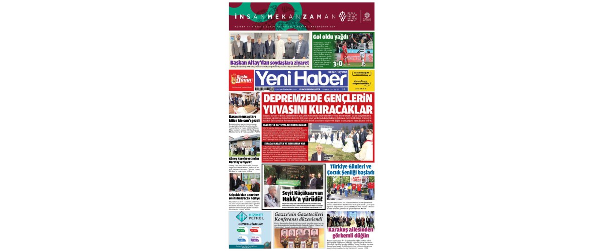 KONYA İL TEMSİLCİMİZDEN RÖPORTAJ
