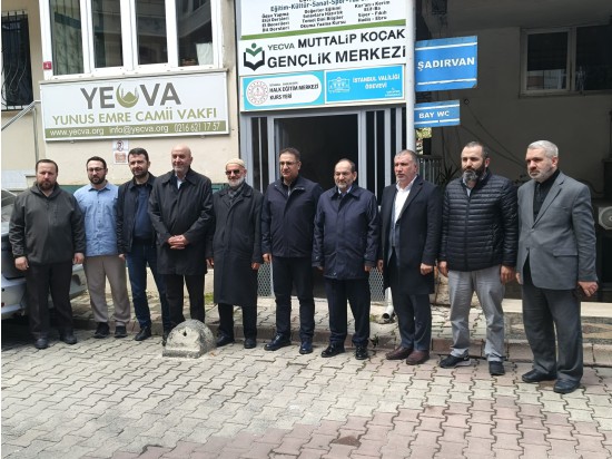 MÜTEVELLİ HEYET BAŞKANIMIZDAN ZİYARET..