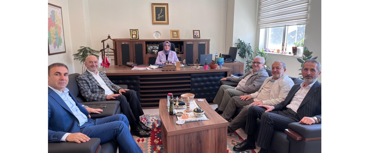 MÜTEVELLİ HEYET BAŞKANIMIZDAN ZİYARET..
