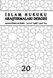 İSLAM HUKUKU ARAŞTIRMALARI DERGİSİ - 20. SAYI